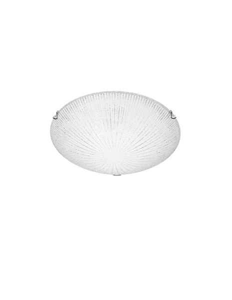 Stropné svietidlá -  Novaluce Designové stropní svítidlo Shell 30 bílé
