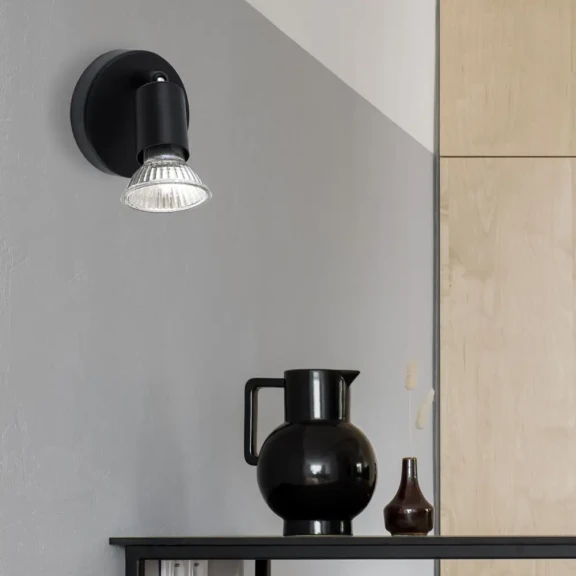 Bodové svetlá -  Novaluce Designové bodové svítidlo Gropius 8 černé