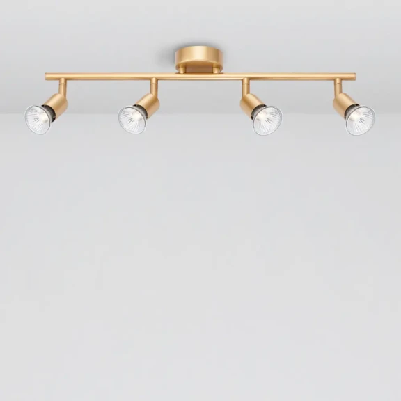 Bodové svetlá -  Novaluce Designové bodové svítidlo Gropius 51 zlaté