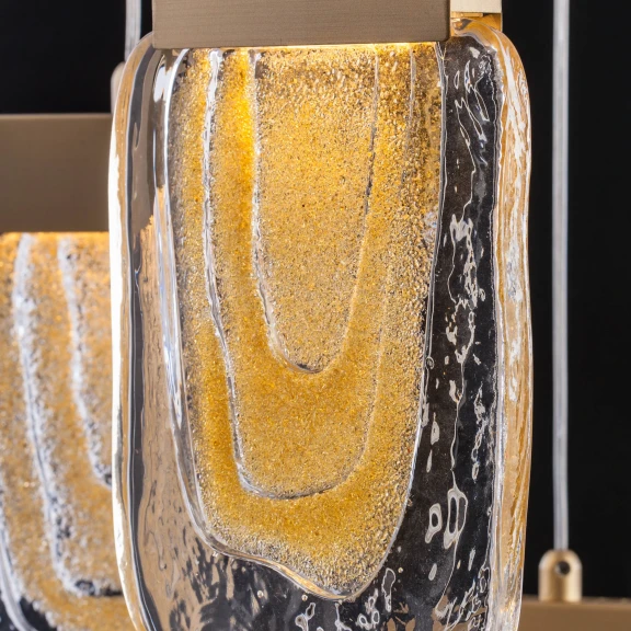 Lustre a závesné svietidlá -  Novaluce Retro lustr Grani 48 zlaté