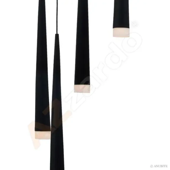 Lustre a závesné svietidlá -  Azzardo Minimalistické svítidlo Stylo 1 černé