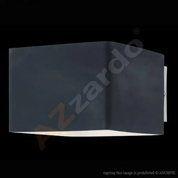 Nástenné svietidlá -  Azzardo Designové nástěnné svítidlo Tulip černé