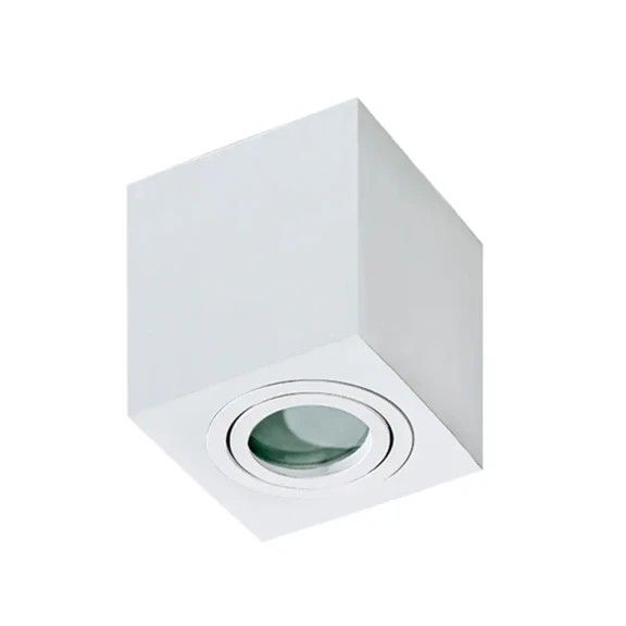 Bodové svetlá -  Azzardo Moderní bodové svítidlo Brant SQ IP44 bílé