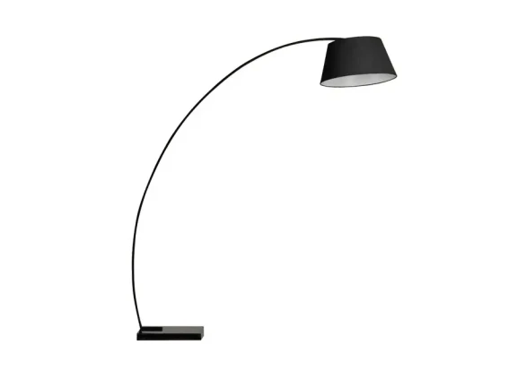 Stojace lampy -  Azzardo Skandinávská lampa Olav černé