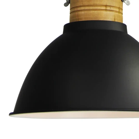 Lustre a závesné svietidlá -  Azzardo Designový lustr Duncan černé