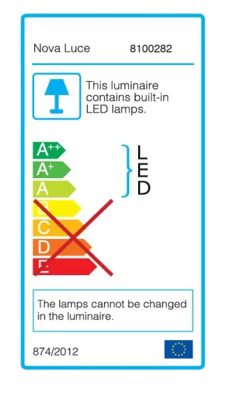 Stropné svietidlá -  Novaluce LED stropní svítidlo Leon