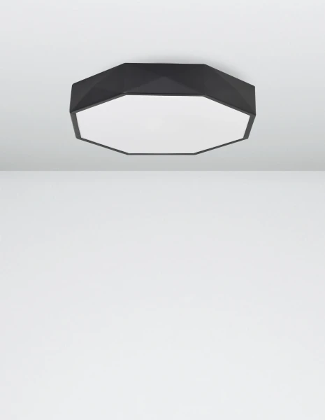 Stropné svietidlá -  Novaluce LED stropní svítidlo Eben 40 černé