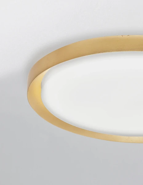 Stropné svietidlá -  Novaluce LED stropní svítidlo Troy 46 zlaté