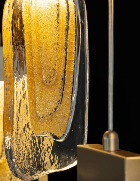 Lustre a závesné svietidlá -  Novaluce Retro lustr Grani 98 zlaté