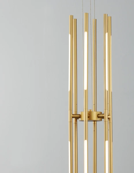 Lustre a závesné svietidlá -  Novaluce LED lustr Raccio 85 zlaté