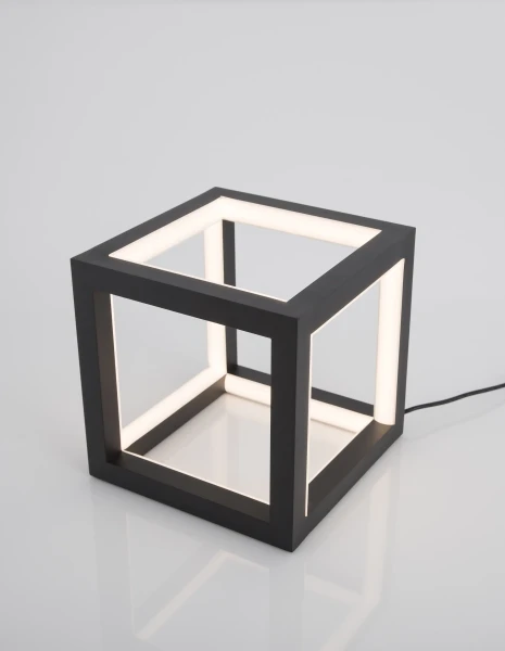 Stolové lampy -  Novaluce LED stolní lampa Gabbia 16 černé