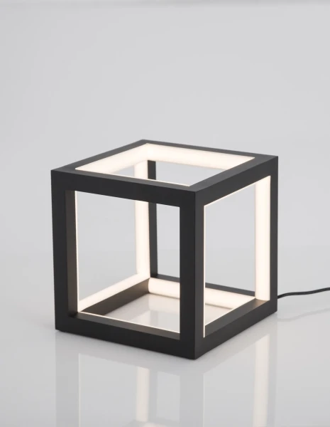 Stolové lampy -  Novaluce LED stolní lampa Gabbia 16 černé