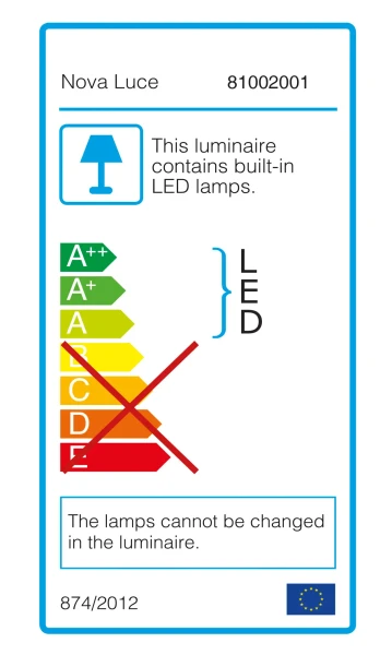 Stropné svietidlá -  Novaluce LED stropní svítidlo Cesena