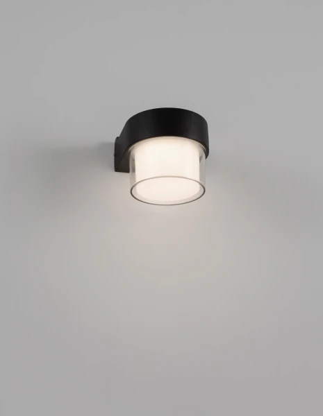 Vonkajšie nástenné svietidlá -  Novaluce Venkovní LED svítidlo Darf A 95 černá