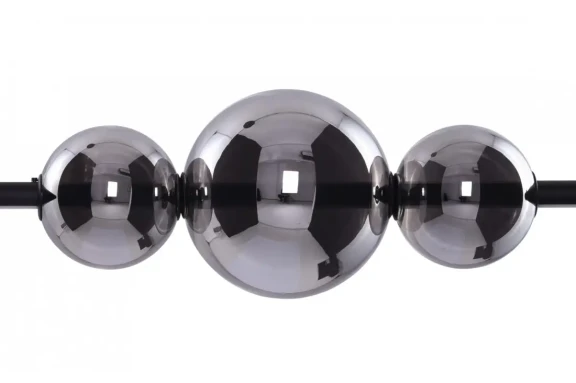 Lustre a závesné svietidlá -  Azzardo Retro lustr Sandra 3 stmívatelný černé
