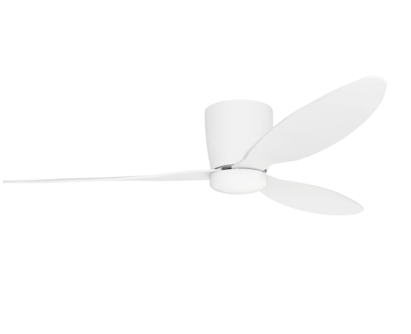 Stropné ventilátory -  Azzardo Stropní ventilátor Veneti CCT bílé/bílé s LED stmívatelný