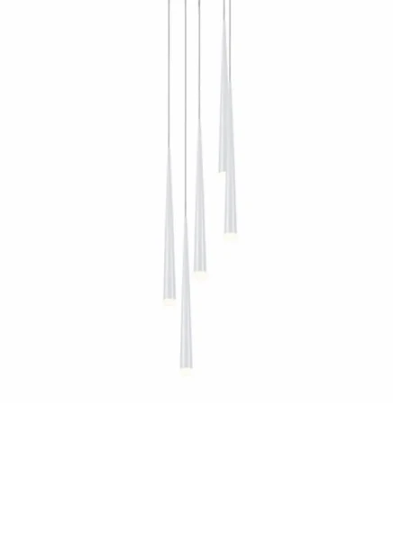 Lustre a závesné svietidlá -  Azzardo Minimalistické svítidlo Stylo 5 bílé