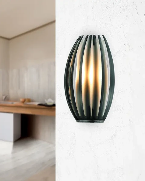 Nástenné svietidlá -  Azzardo Designové nástěnné svítidlo Elba