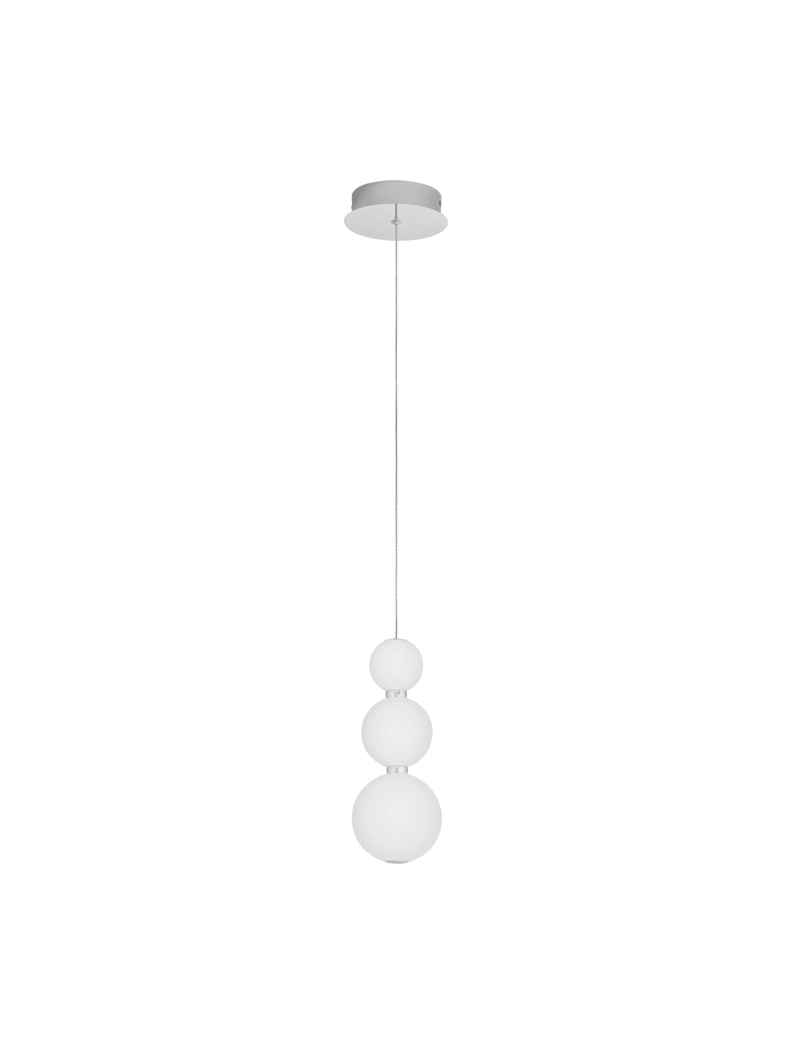 Lustre a závesné svietidlá- Novaluce Dizajnový LED luster Perla 2