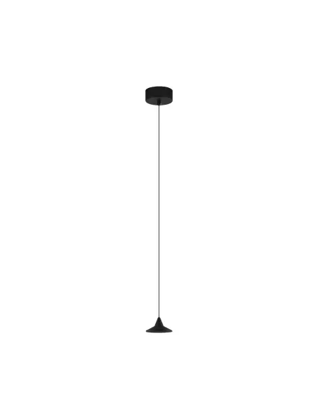 Lustre a závesné svietidlá -  Novaluce LED lustr Dro černé