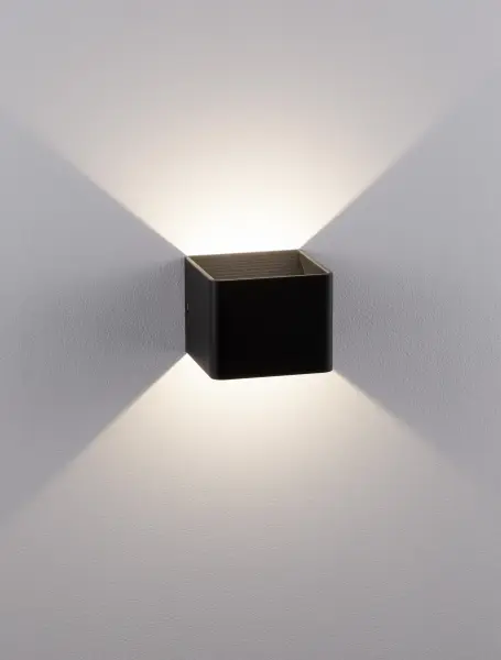 Nástenné svietidlá -  Novaluce Designové nástěnné svítidlo Epic A černé