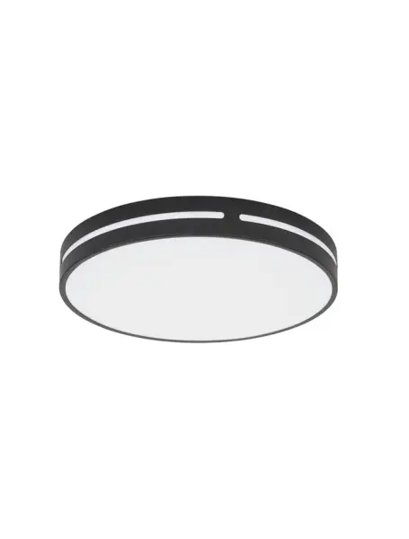 Stropné svietidlá -  Novaluce Stropní svítidlo LED se stmíváním Wheel 45 černé