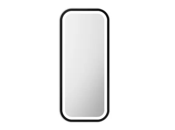 Zrkadlá do kúpeľne -  Gaudia Zrcadlo Mirel Black LED