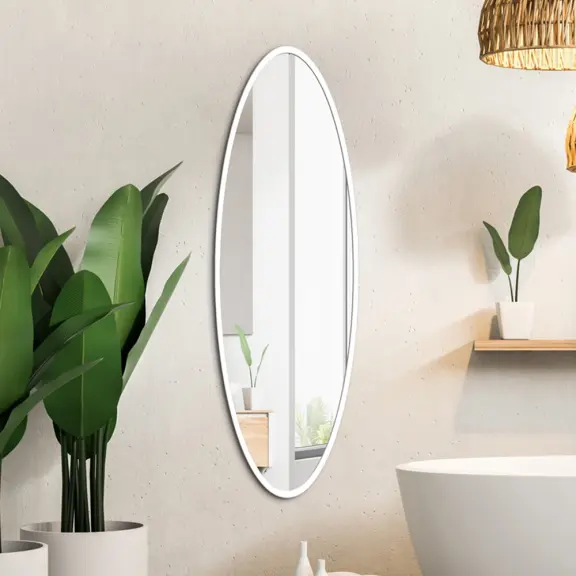 Zrkadlá do kúpeľne -  Gaudia Zrcadlo Paloma bílé