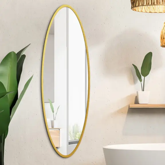 Zrkadlá do kúpeľne -  Gaudia Zrcadlo Paloma Gold
