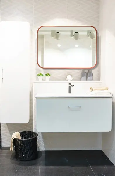 Zrkadlá do kúpeľne -  Gaudia Zrcadlo Mirel SLIM Copper