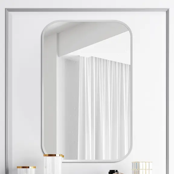 Zrkadlá do kúpeľne -  Gaudia Zrcadlo Mirel SLIM Silver