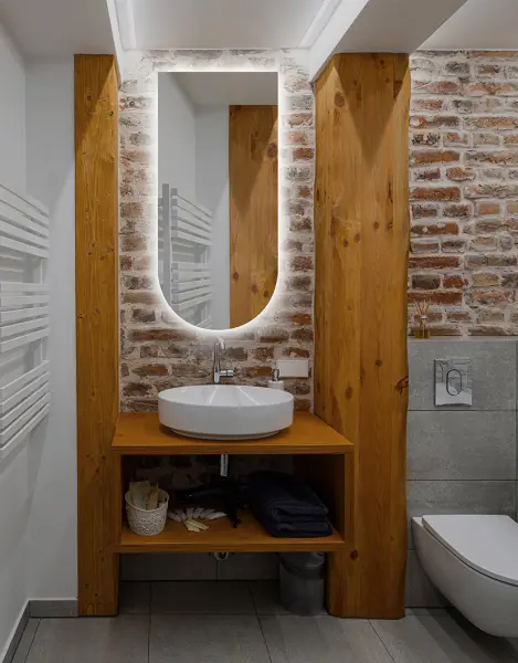 Zrkadlá do kúpeľne -  Gaudia Zrcadlo Portello Puro LED