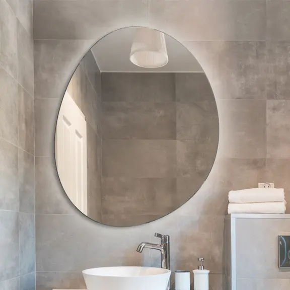 Zrkadlá do kúpeľne -  Gaudia Zrcadlo Valiant Puro LED