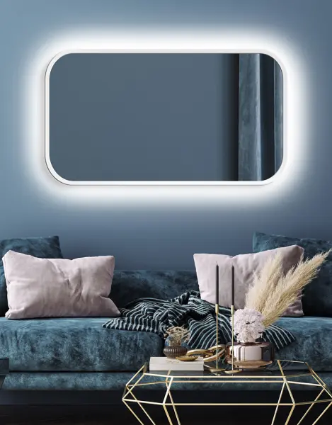 Zrkadlá do kúpeľne -  Gaudia Zrcadlo Mirel LED Ambient bílé