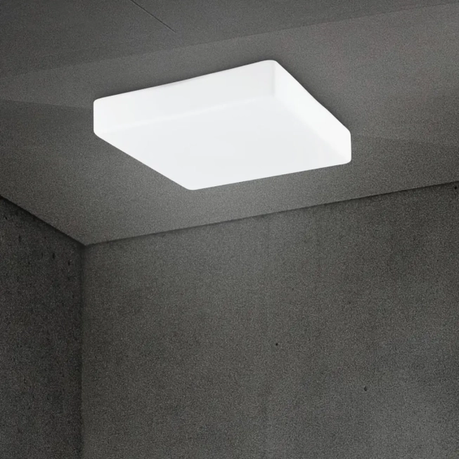 Stropné svietidlá - Novaluce Moderní stropní svítidlo Cube 25 bílé