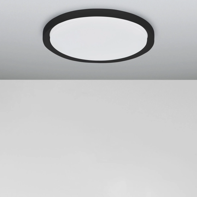 Stropné svietidlá - Novaluce LED stropní svítidlo Troy 46 černé