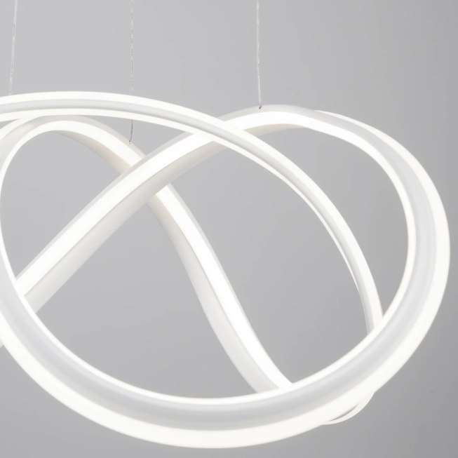 Lustre a závesné svietidlá - Novaluce LED lustr Truno 52 bílé