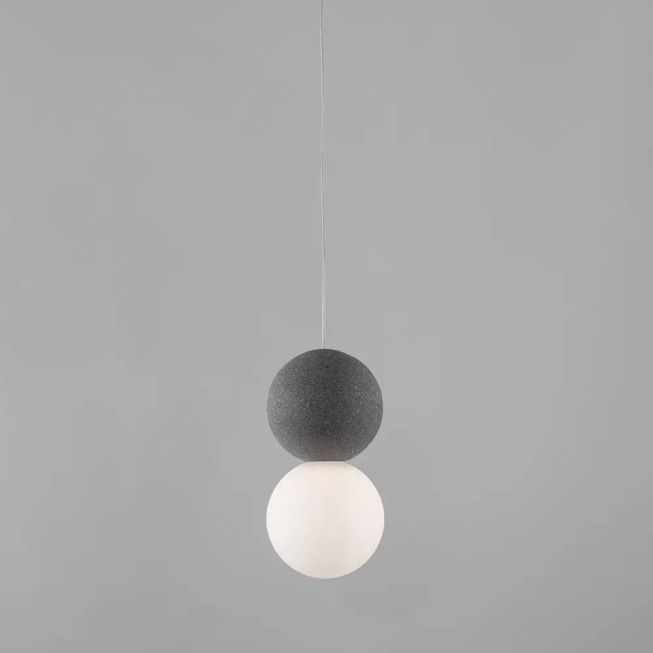Lustre a závesné svietidlá - Novaluce Moderní lustr Zero 10 Světla šedá