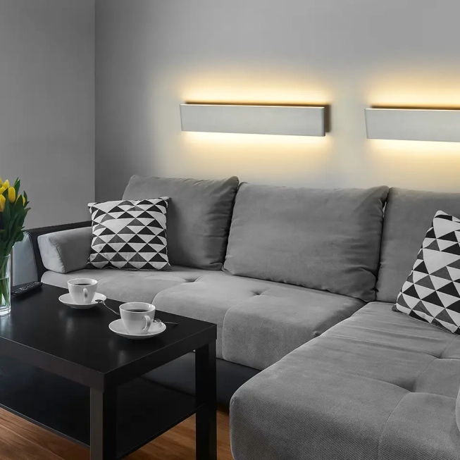 Nástenné svietidlá - Azzardo LED nástěnné svítidlo Norman L bílé