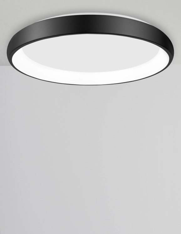 Stropné svietidlá - Novaluce Stropní svítidlo LED se stmíváním Albi 61 černé