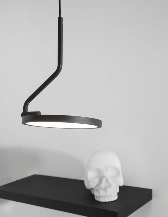 Nástenné svietidlá - Novaluce Designové nástěnné svítidlo Luccelo A 16 černé