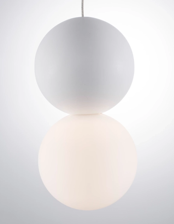 Lustre a závesné svietidlá - Novaluce Moderní lustr Zero 10 bílé