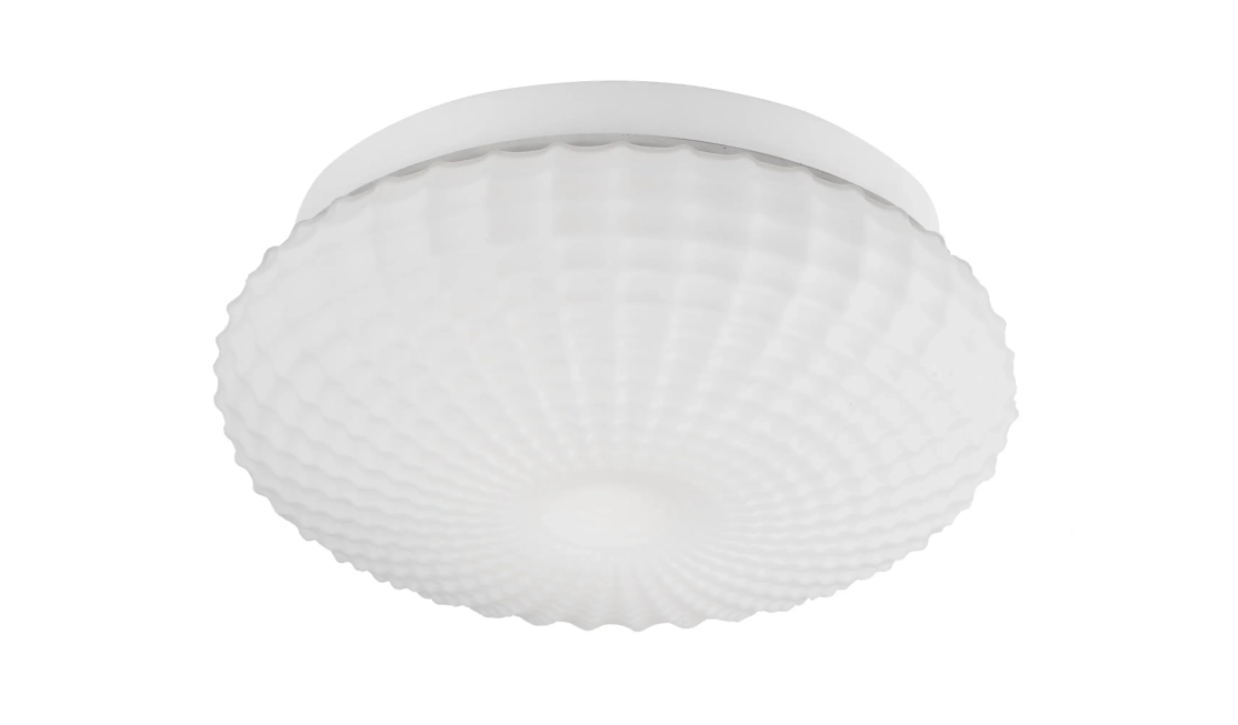 Stropné svietidlá - Novaluce Designové stropní svítidlo Clam 30 bílé
