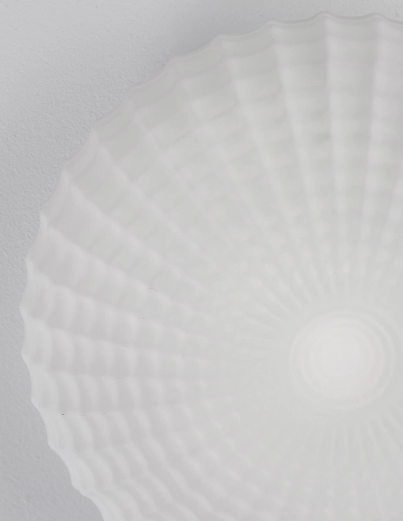 Stropné svietidlá - Novaluce Designové stropní svítidlo Clam 30 bílé