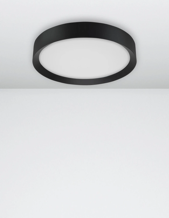 Stropné svietidlá - Novaluce LED stropní svítidlo Luton 55 černé