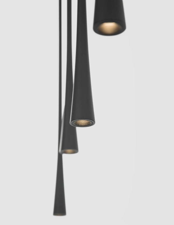 Lustre a závesné svietidlá - Novaluce LED lustr Goccio 110 zlaté