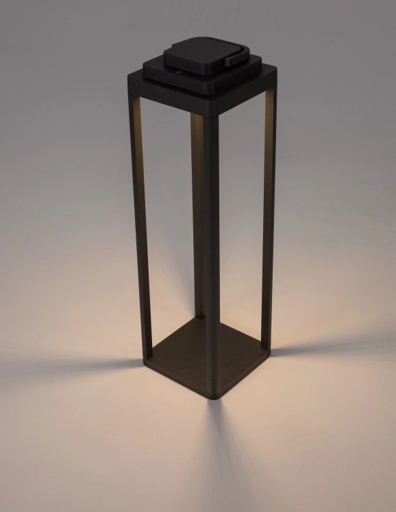 Vonkajšie stolové osvetlenie - Novaluce Venkovní LED svítidlo Figi B 145 Tmavě šedé