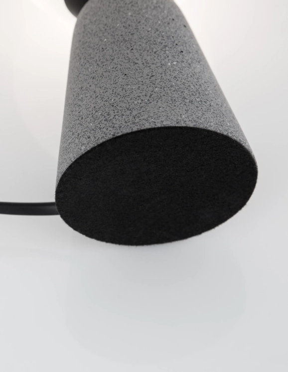 Stolové lampy - Novaluce Designová stolní lampa Zero 10 Světla šedá