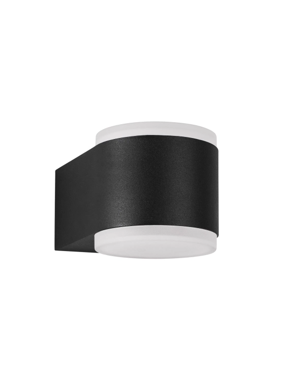 Vonkajšie nástenné svietidlá - Novaluce Venkovní LED svítidlo Nus B 132 Tmavě šedá