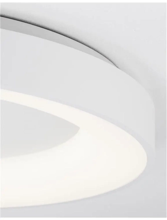 Stropné svietidlá - Novaluce Stropní svítidlo LED se stmíváním Rando Thin B 60 bílé